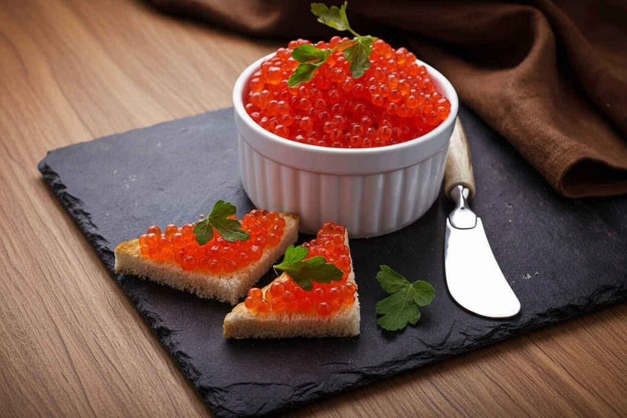 Red Caviar Pink Salmon Silver Bay 1 lb