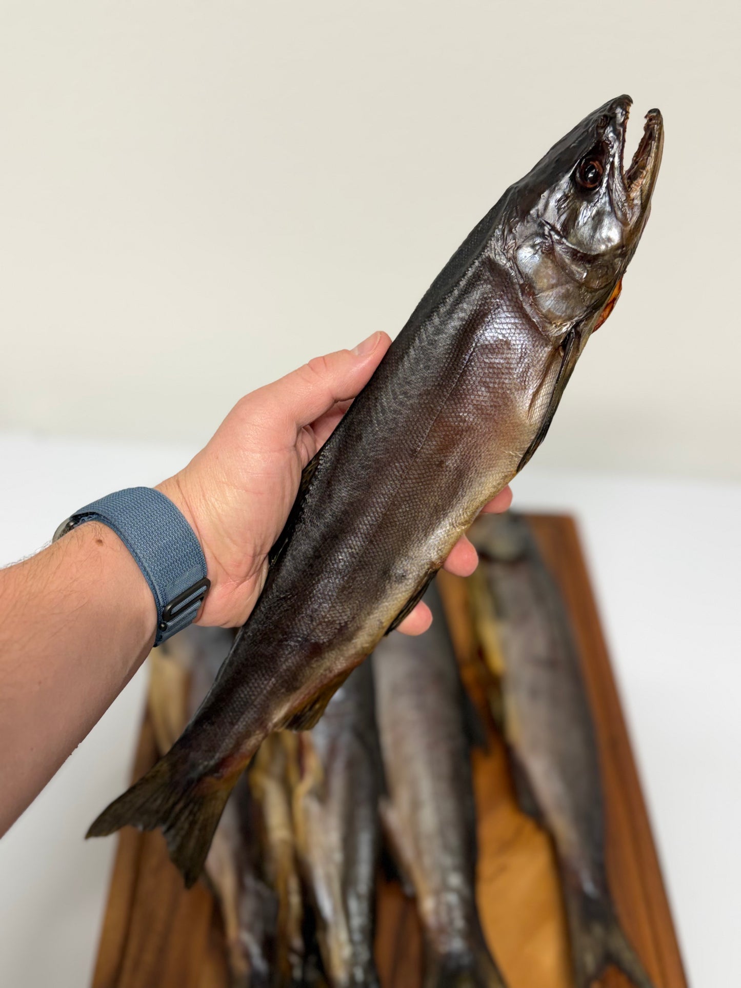 Wild Smoked Coho Salmon (Дикий копченный Кижуч)