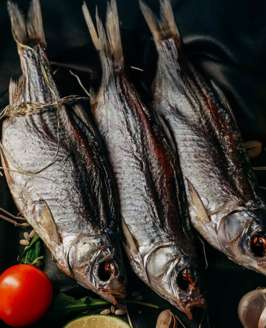 Dried Taran Standart size with caviar (Вяленая Тарань с икрой 100%) (5 per pack)